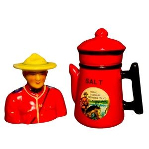 Vintage RCMP salt and Pepper Shakers